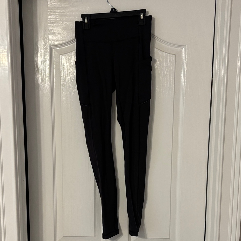 Lululemon Athletica Black High-Waisted Leggings